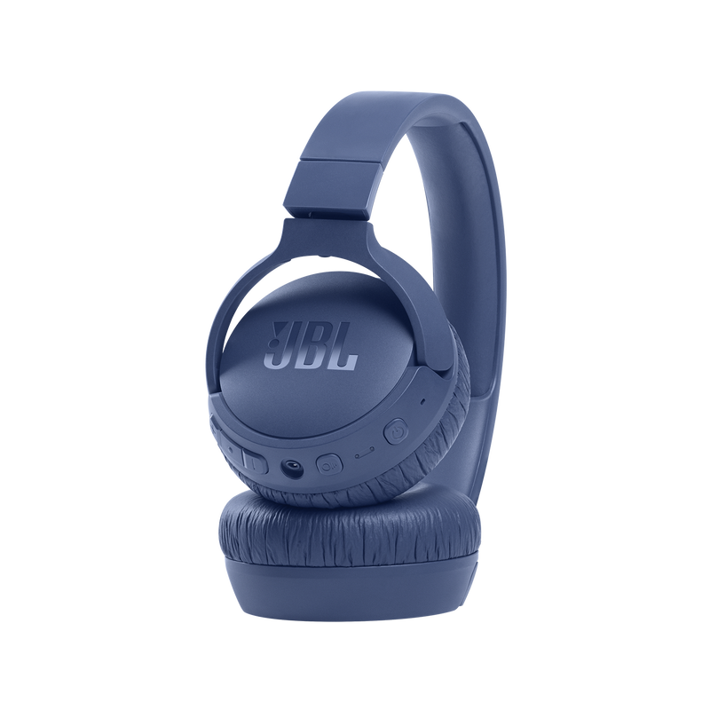 JBL Tune 660NC - Blue - Wireless, on-ear, active noise-cancelling headphones. - Detailshot 4 image number null